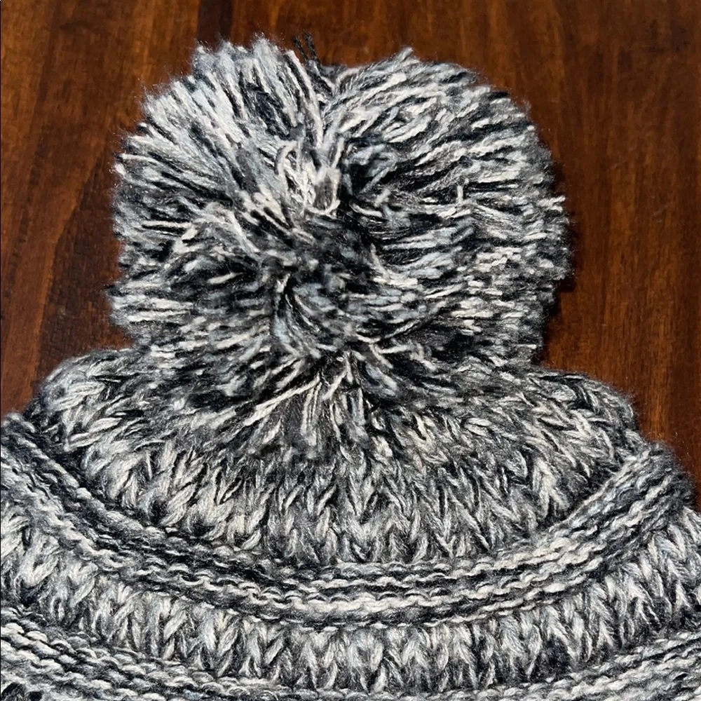 C.C pom gray beanie